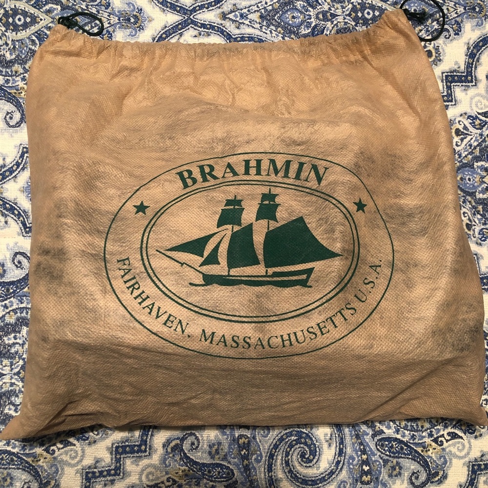 Original Signature Brahmin Handbag